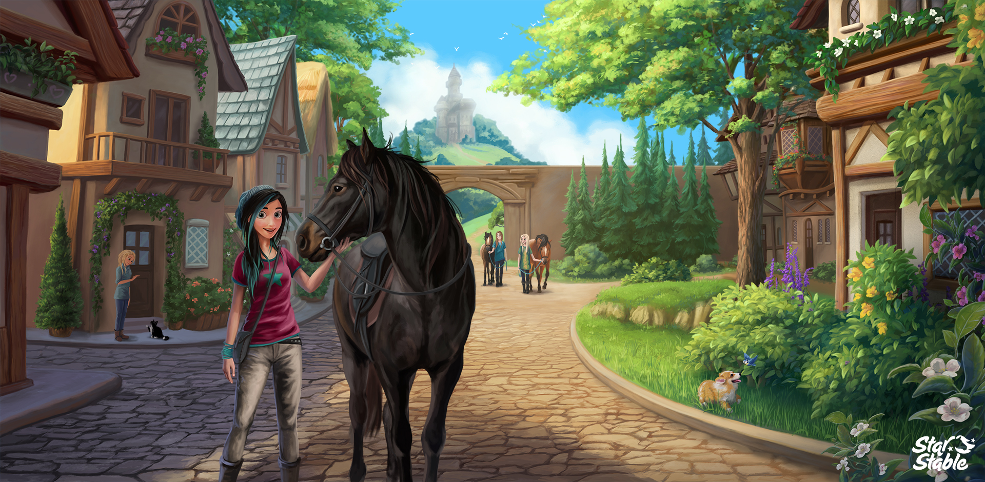 Free desktop wallpapers and backgrounds  Star Stable