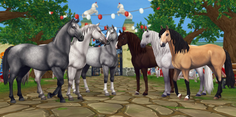 Эксклюзивные лошади, доступные только в дни открытых дверей конюшни Юрвика!
